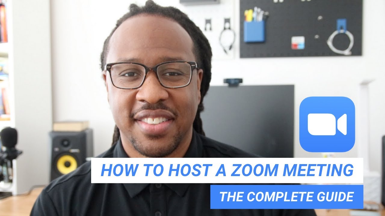 zoom host a meeting